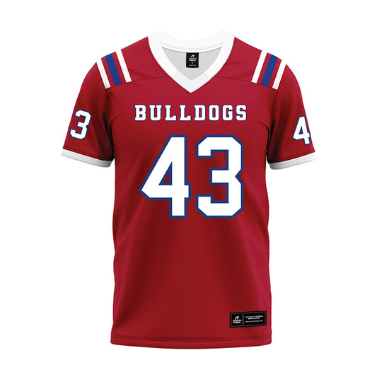 LA Tech - NCAA Football : Drew Henderson - Red Premium Football Jersey