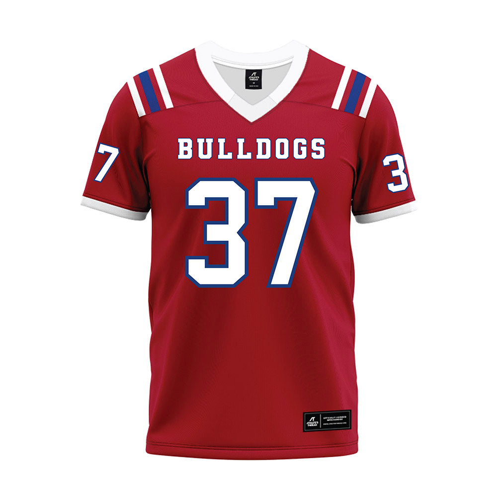 LA Tech - NCAA Football : CJ Harris - Red Premium Football Jersey