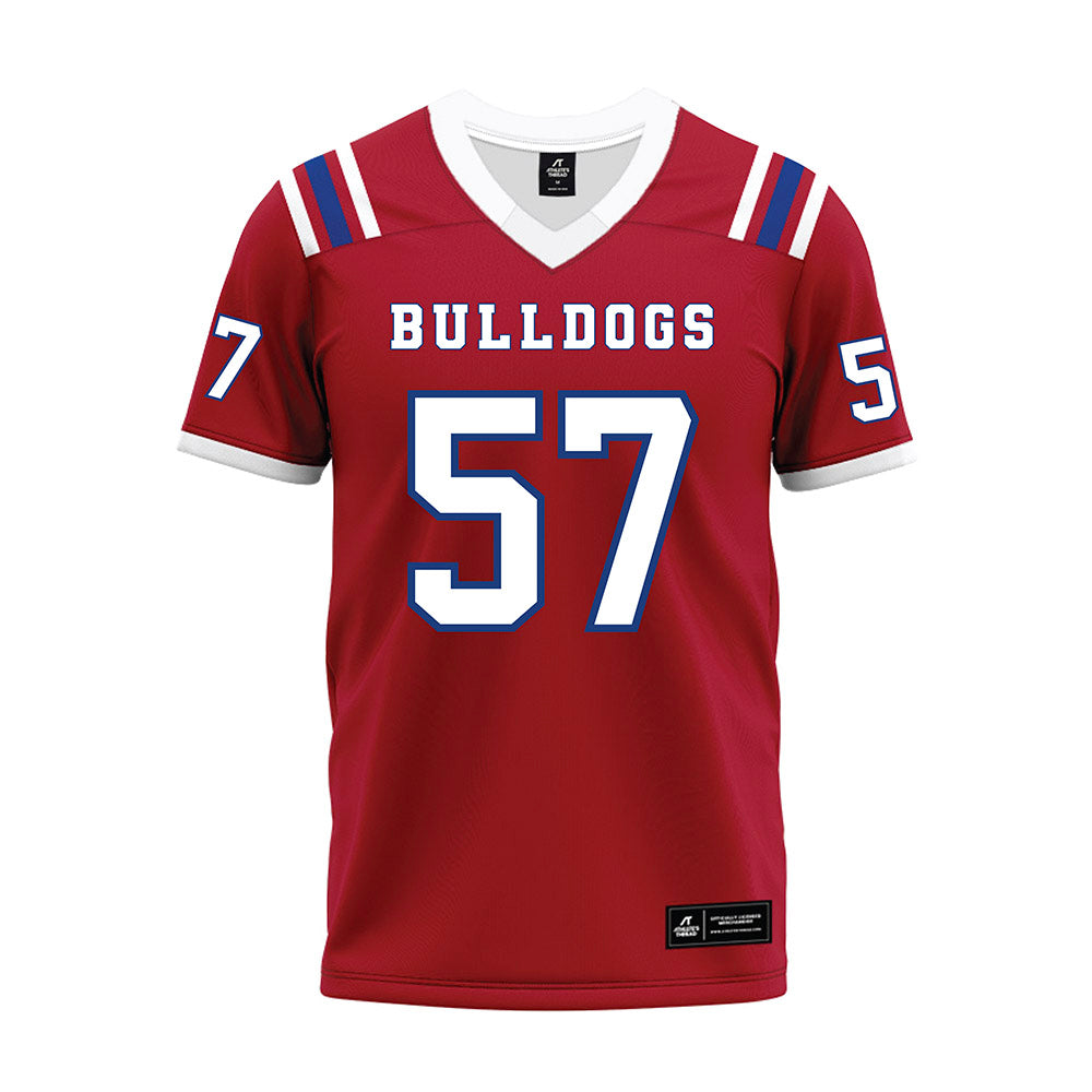LA Tech - NCAA Football : Jadon Smith - Red Premium Football Jersey