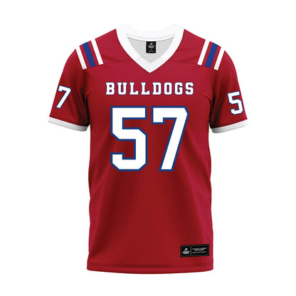 LA Tech - NCAA Football : Jadon Smith - Red Premium Football Jersey