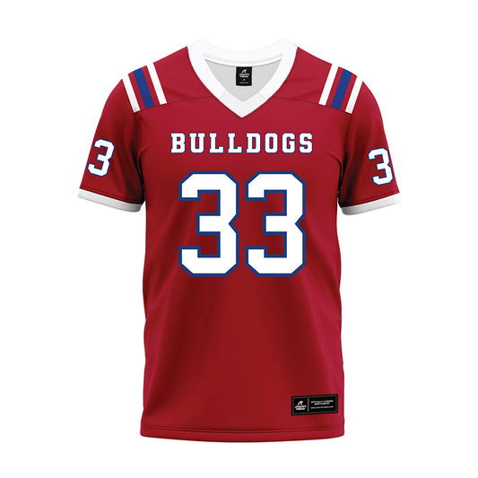 LA Tech - NCAA Football : Jaylon Parnell - Red Premium Football Jersey-0