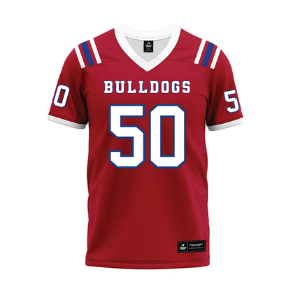 LA Tech - NCAA Football : Gabe Pugh - Red Premium Football Jersey