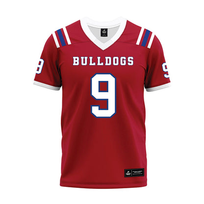 LA Tech - NCAA Football : Marlion Jackson - Red Premium Football Jersey
