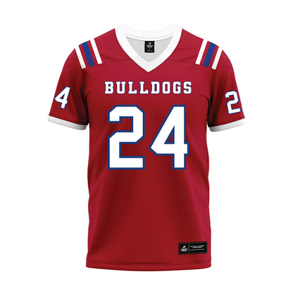 LA Tech - NCAA Football : Fredrick Robertson - Red Premium Football Jersey