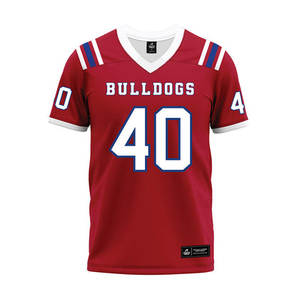 LA Tech - NCAA Football : Kaleb Andrus - Red Premium Football Jersey-0