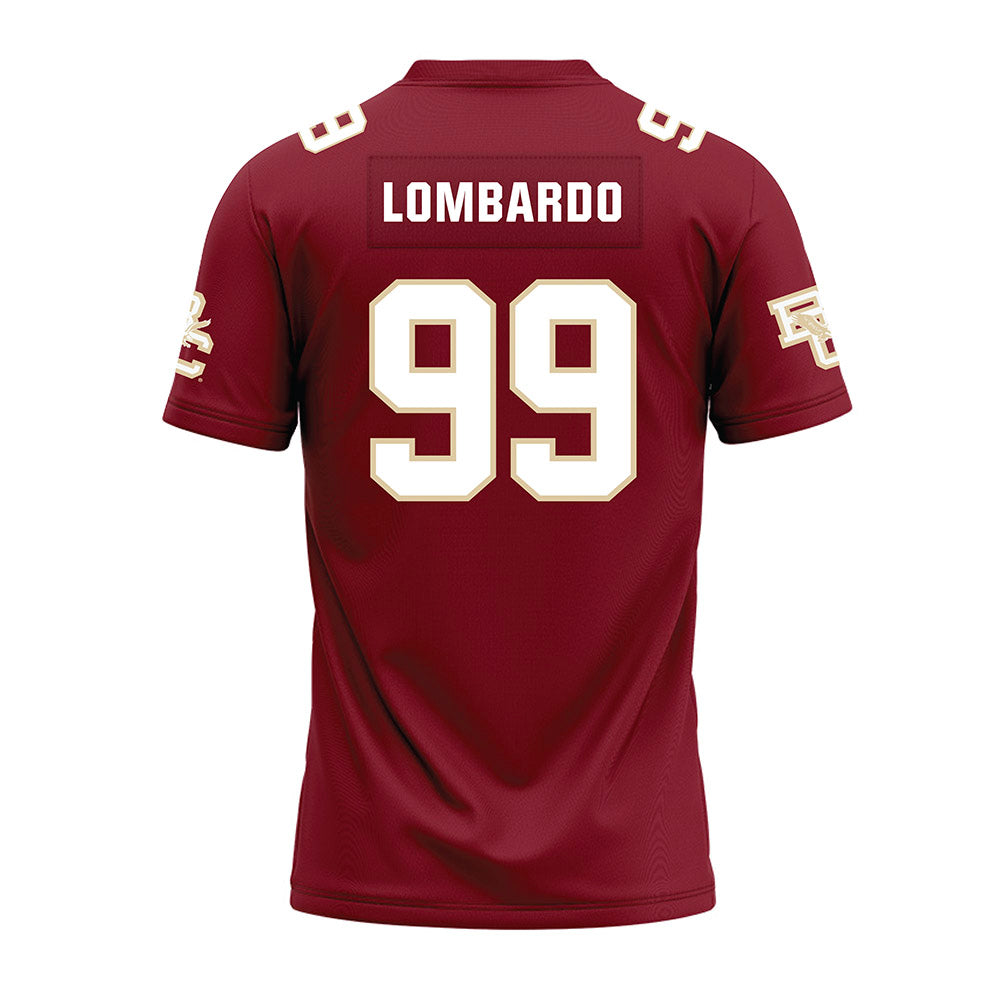 Boston College - NCAA Football : Luca Lombardo - Premium Football Jersey-1