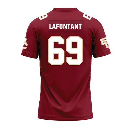 Boston College - NCAA Football : Jadon Lafontant - Premium Football Jersey