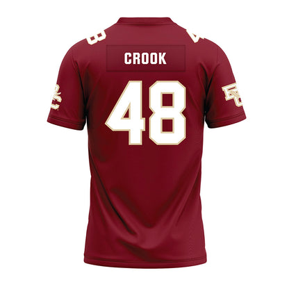 Boston College - NCAA Football : Cooper Crook - Premium Football Jersey