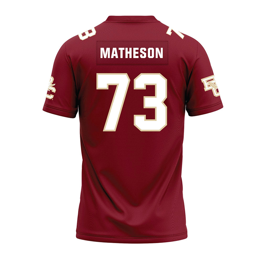 Boston College - NCAA Football : Tommy Matheson - Premium Football Jersey-1