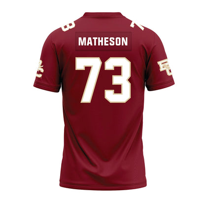 Boston College - NCAA Football : Tommy Matheson - Premium Football Jersey-1