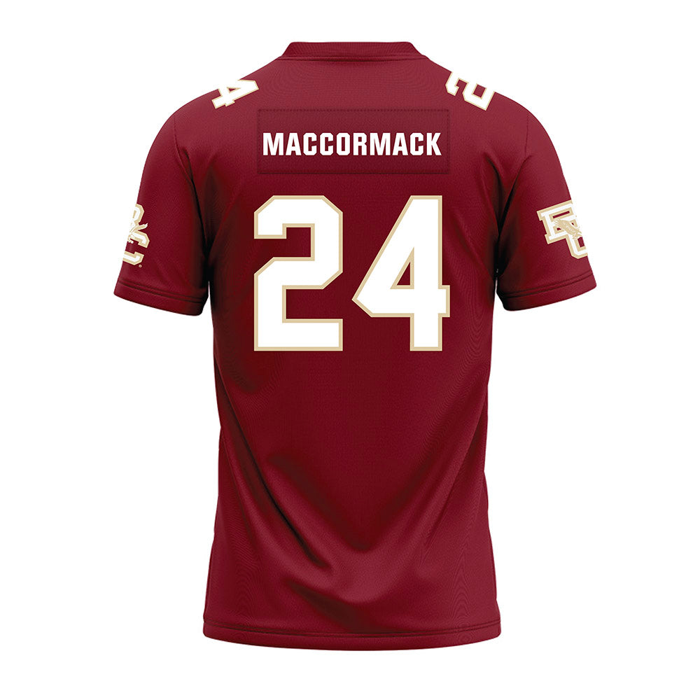 Boston College - NCAA Football : Bo MacCormack - Premium Football Jersey-1