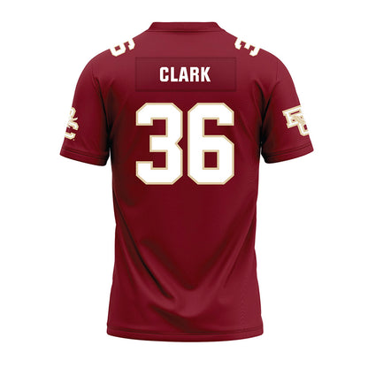 Boston College - NCAA Football : Hunter Clark - Premium Football Jersey-1