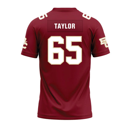 Boston College - NCAA Football : Logan Taylor - Premium Football Jersey