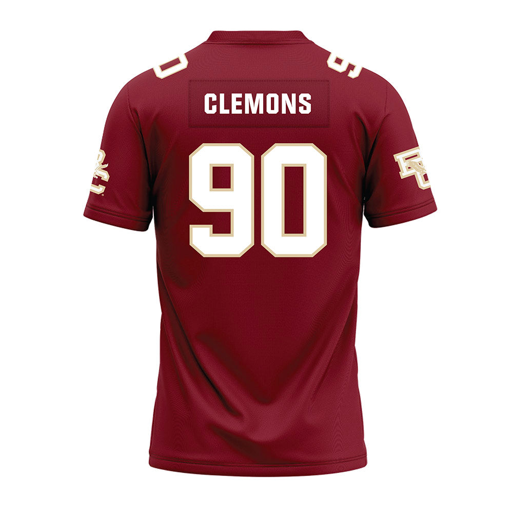 Boston College - NCAA Football : Ty Clemons - Premium Football Jersey