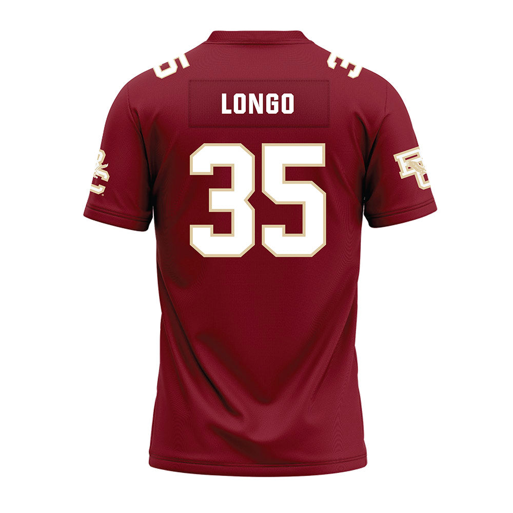 Boston College - NCAA Football : Tim Longo - Premium Football Jersey-1