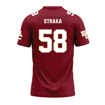 Boston College - NCAA Football : Will Straka - Premium Football Jersey-1