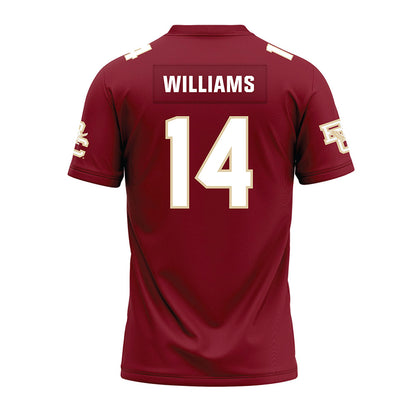 Boston College - NCAA Football : Jalon Williams - Premium Football Jersey