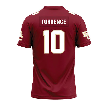 Boston College - NCAA Football : Syair Torrence - Premium Football Jersey-1