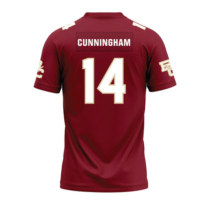 Boston College - NCAA Football : Ashton Cunningham - Premium Football Jersey-1