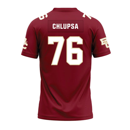 Boston College - NCAA Football : Tanner Chlupsa - Premium Football Jersey