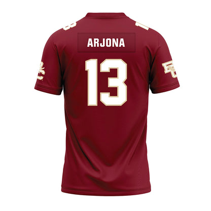 Boston College - NCAA Football : Enzo Arjona - Premium Football Jersey-1