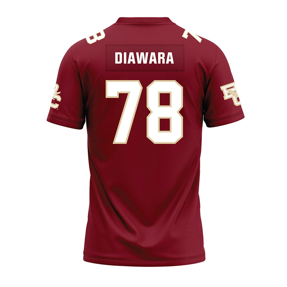 Boston College - NCAA Football : Souleye Diawara - Premium Football Jersey-1