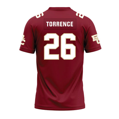 Boston College - NCAA Football : Syair Torrence - Premium Football Jersey