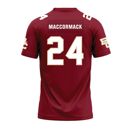 Boston College - NCAA Football : Bo MacCormack - Premium Football Jersey-1