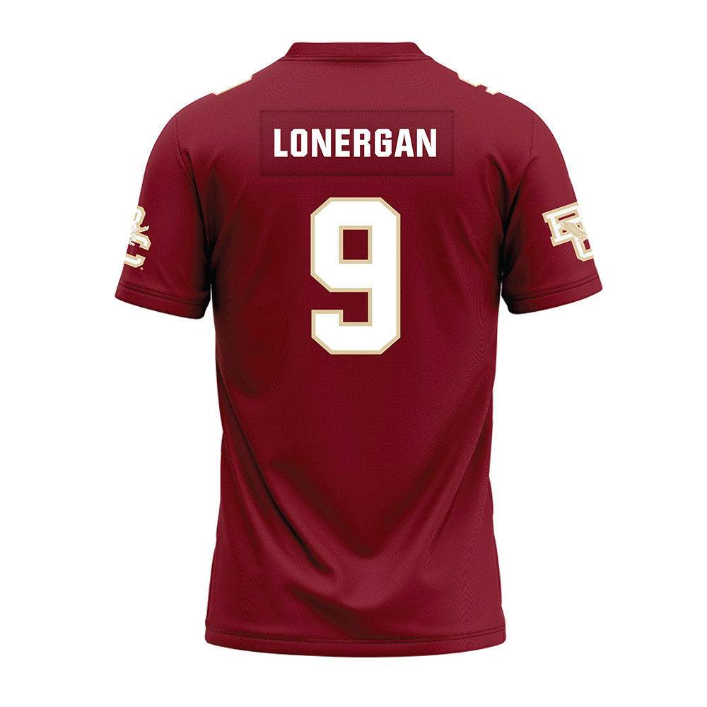 Boston College - NCAA Football : dylan lonergan - Premium Football Jersey-1