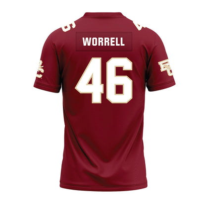 Boston College - NCAA Football : Bryant Worrell - Premium Football Jersey