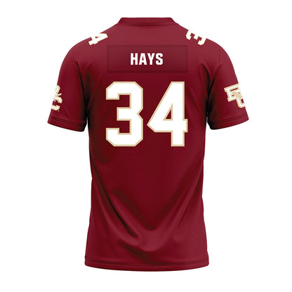 Boston College - NCAA Football : Tim Hays - Premium Football Jersey