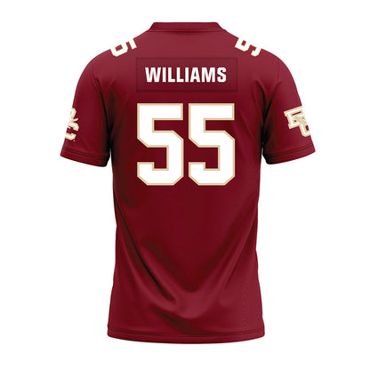 Boston College - NCAA Football : Kwan Williams - Premium Football Jersey