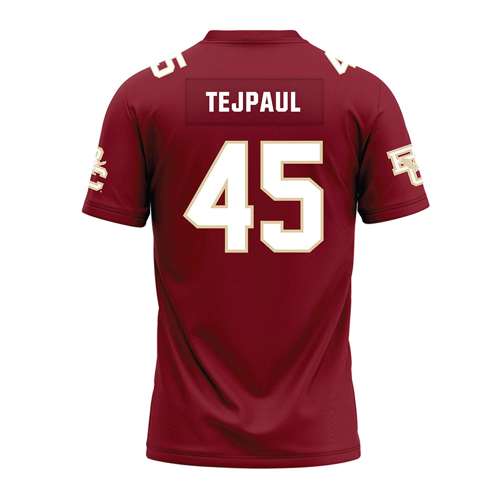 Boston College - NCAA Football : Max Tejpaul - Premium Football Jersey-1