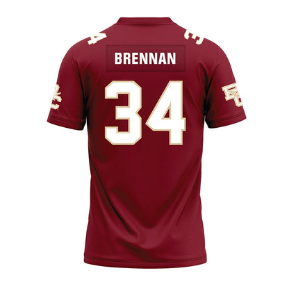 Boston College - NCAA Football : Duke Brennan - Premium Football Jersey-1