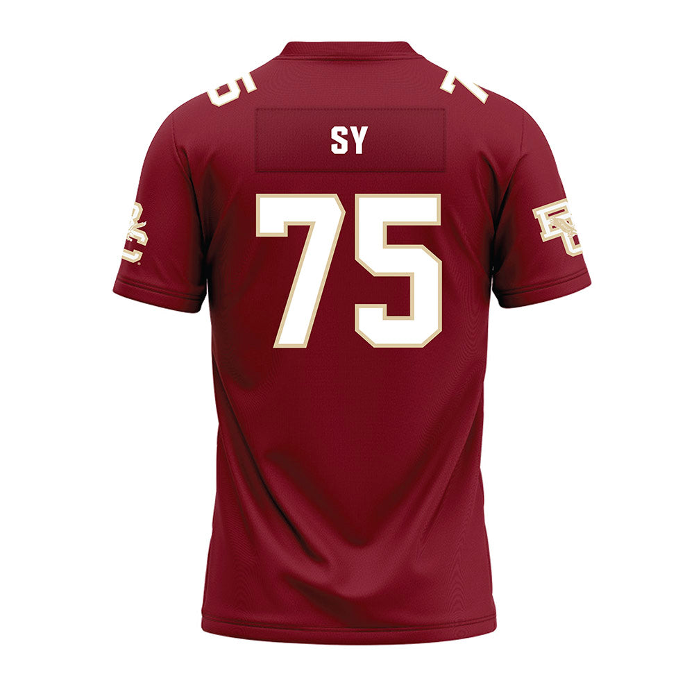 Boston College - NCAA Football : Pape Sy - Premium Football Jersey-1