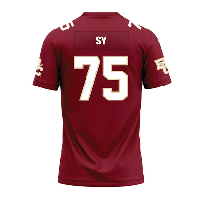Boston College - NCAA Football : Pape Sy - Premium Football Jersey-1