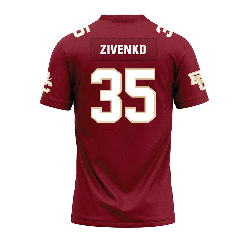 Boston College - NCAA Football : Ivan Zivenko - Premium Football Jersey