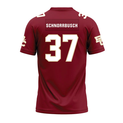 Boston College - NCAA Football : Zach Schnorrbusch - Premium Football Jersey