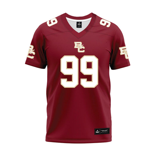 Boston College - NCAA Football : Luca Lombardo - Premium Football Jersey-0