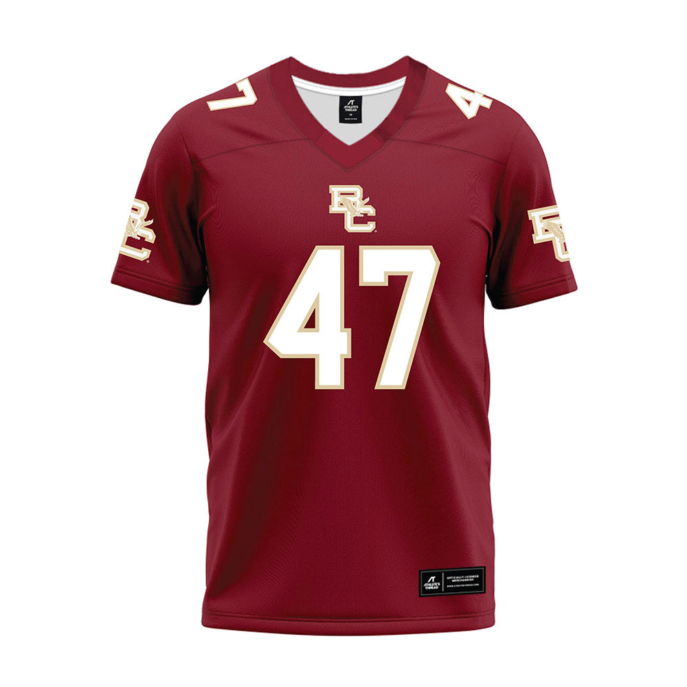 Boston College - NCAA Football : Caden Bowling - Premium Football Jersey