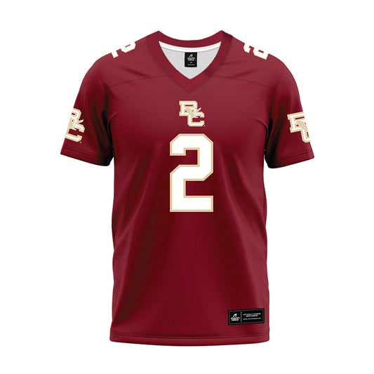 Boston College - NCAA Football : Bryce Steele - Premium Football Jersey