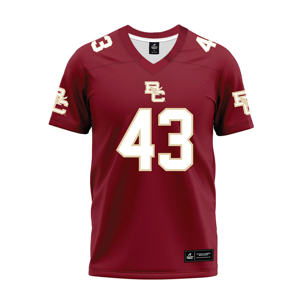 Boston College - NCAA Football : Griffin Collins - Premium Football Jersey-0