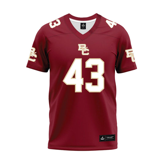 Boston College - NCAA Football : Griffin Collins - Premium Football Jersey-0