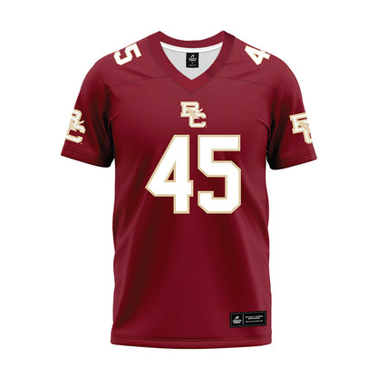 Boston College - NCAA Football : Ben Mann - Premium Football Jersey-0