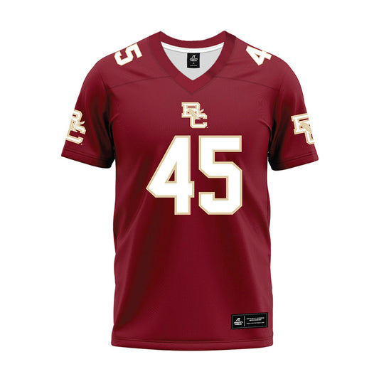 Boston College - NCAA Football : Ben Mann - Premium Football Jersey-0