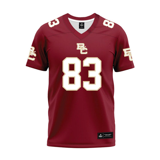 Boston College - NCAA Football : Luke McLaughlin - Premium Football Jersey