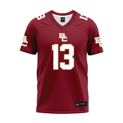 Boston College - NCAA Football : Enzo Arjona - Premium Football Jersey-0