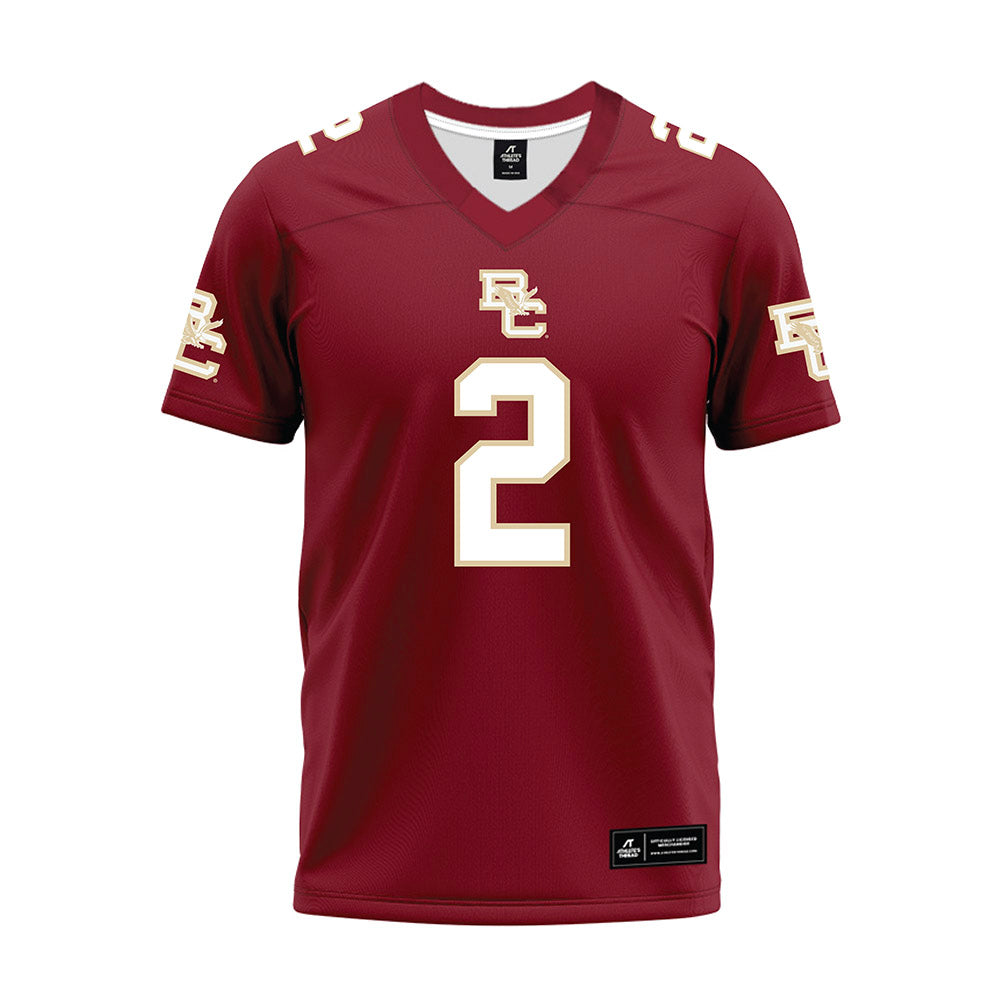 Boston College - NCAA Football : Kp Price - Premium Football Jersey-0