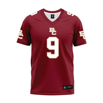 Boston College - NCAA Football : Josiah Griffin - Premium Football Jersey