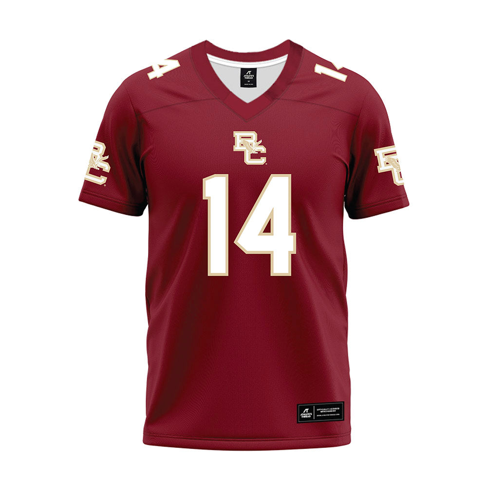 Boston College - NCAA Football : Ashton Cunningham - Premium Football Jersey-0